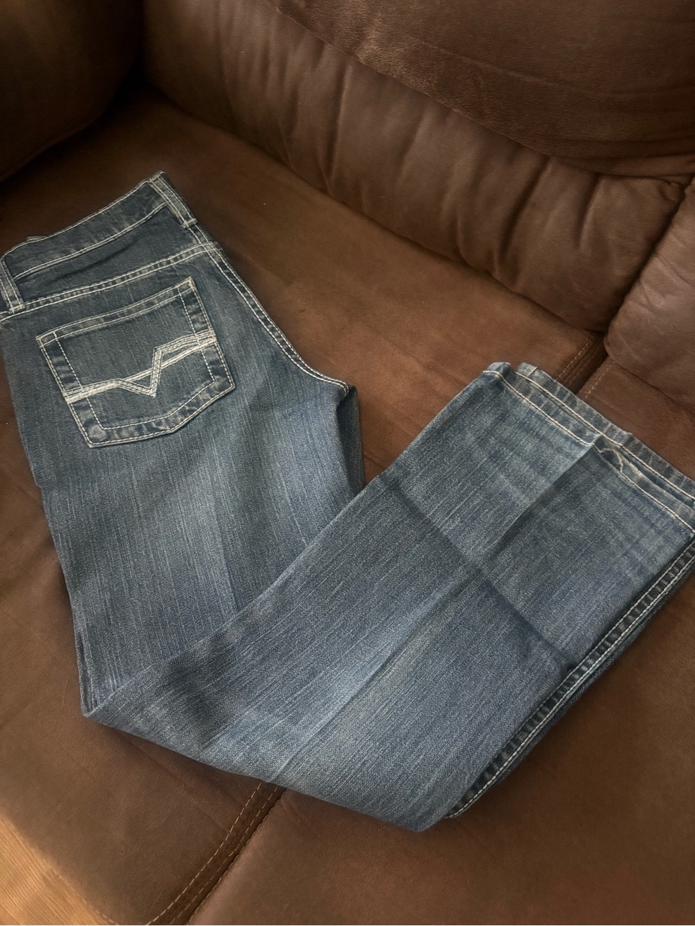 Kids Dark Blue Denim Jeans - Classic Stretch Fit